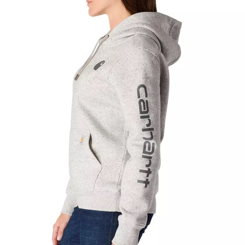 Carhartt Women's Gray Hoodie - Picture 2 of 5